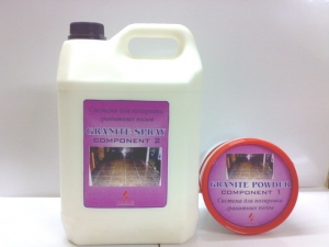 GRANITE POWDER + SPRAY Система для полировки гранитных полов