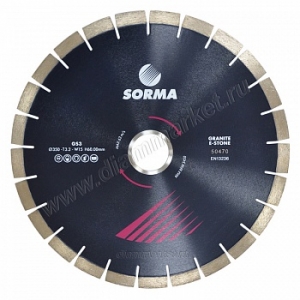 Алмазные диски Sorma (Италия) для резки гранита и мрамора