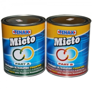 MICTO (A+B) Transparente - эпоксидный клей (Прозрачно-медовый)(1л+1л) TENAX  ― ООО «Элтим-Стоун»